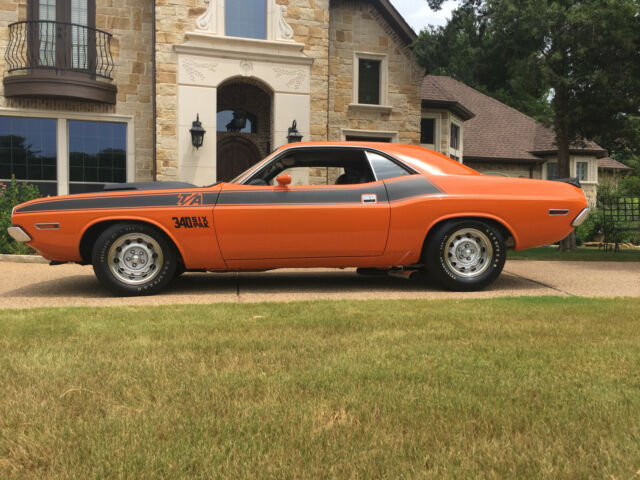 1970 Dodge Challenger T/A #'s Matching Galen Govier Certified 340-6-727 EK2 1970 Dodge Challenger T/A