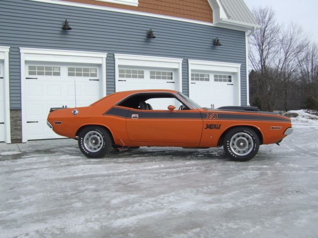 1970 Dodge Challenger T/A six pack, survivor ,#match. Vitamin C Orange, 4 speed 1970 Dodge Challenger T/A Six-Pack