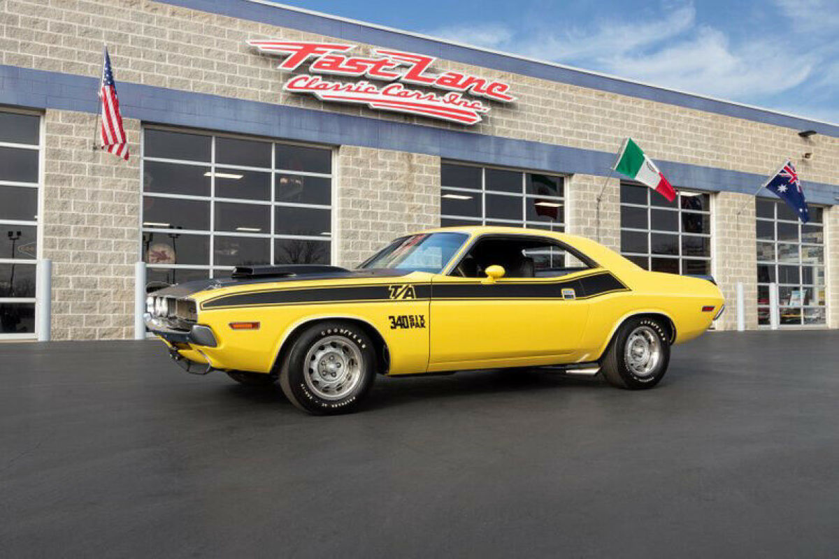 1970 Dodge Challenger T/A Window Sticker Broadcast Sheet 48k Original Miles 1970 Dodge Challenger T/A Documented