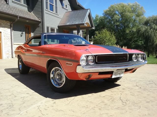1970 Dodge Challenger V Code 440 6 Pack Original Paint Matching Numbers 1970 Dodge Challenger R/T