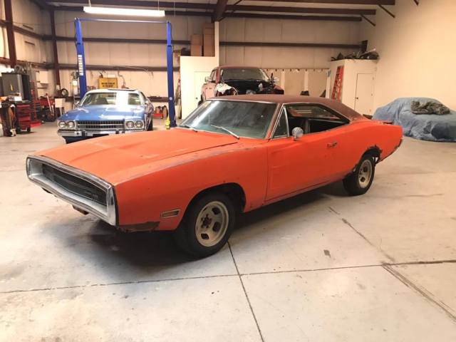 1970 Dodge Charger 500 HEMI ORANGE Big Block 4 Barrel 383 4 Speed VIDEO IN AD 1970 Dodge Charger