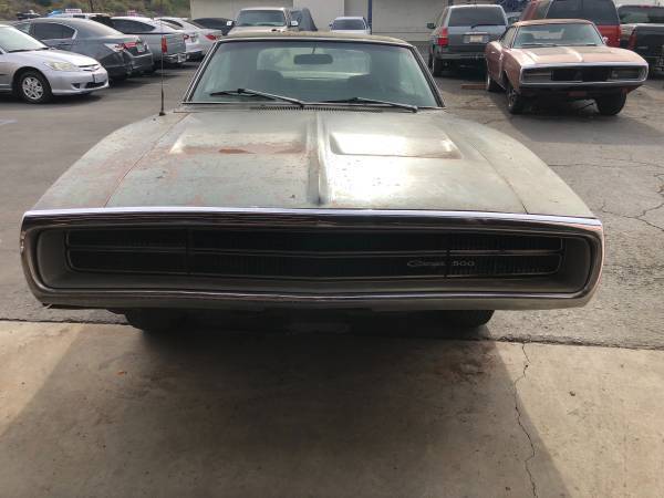 1970 Dodge Charger 500. Number Matching Motor. Rare Gator Grain Roof 1970 Dodge Charger 500