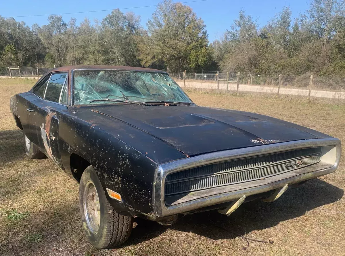 1970 Dodge Charger Black RWD Manual R/T 1970 Dodge Charger R/T