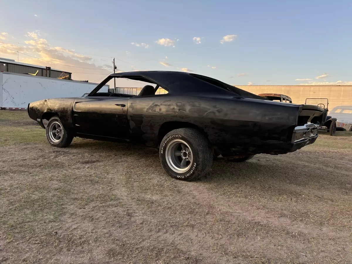 1970 Dodge Charger Sedan Black 1970 Dodge Charger
