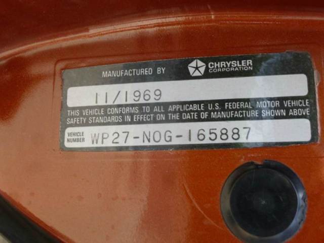 1970 Dodge Coronet R/T trim added - photo 6