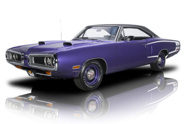 1970 Dodge Coronet Super Bee 94682 Miles Plum Crazy Hardtop 440ci Six Pack V8 4 1970 Dodge Coronet Super Bee