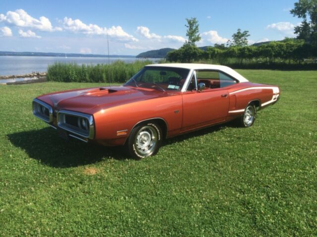 1970 Dodge Coronet Super Bee FK5 Burnt Orange Factory A/C 383 SuperBee Mopar 1970 Dodge Coronet Super Bee