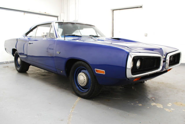 1970 Dodge Coronet Super Bee Numbers Matching 383 Auto Fender Tag Build Sheet 1970 Dodge Coronet