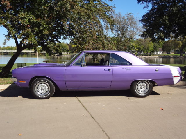 1970 Dodge Dart Swinger Numbers Matching Plum Crazy Purple 340 4 Barrel 3 Speed 1970 Dodge Dart Swinger