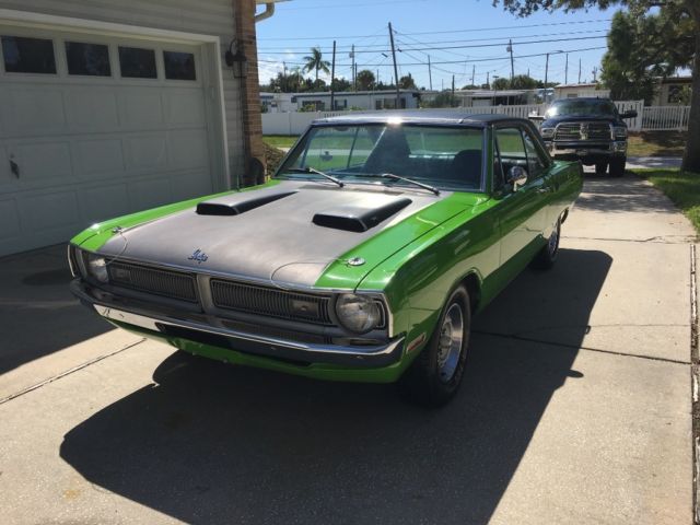 1970 Dodge Dart Swinger Original 340 car with rare Sassy Grass original color 1970 Dodge Dart Swinger