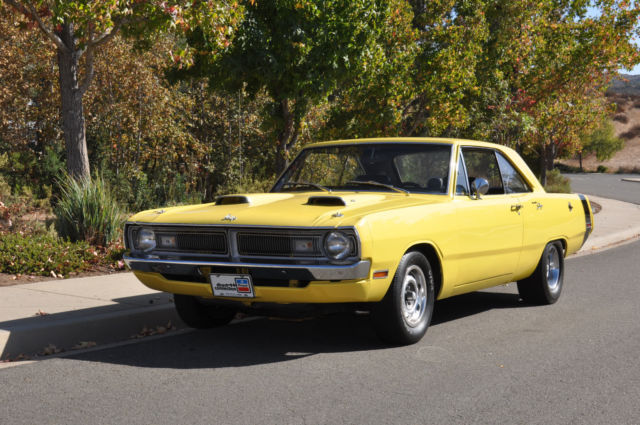 1970 Dodge Dart Swinger Original 340 V8 4 Speed Top Banana 1970 Dodge Dart Swinger