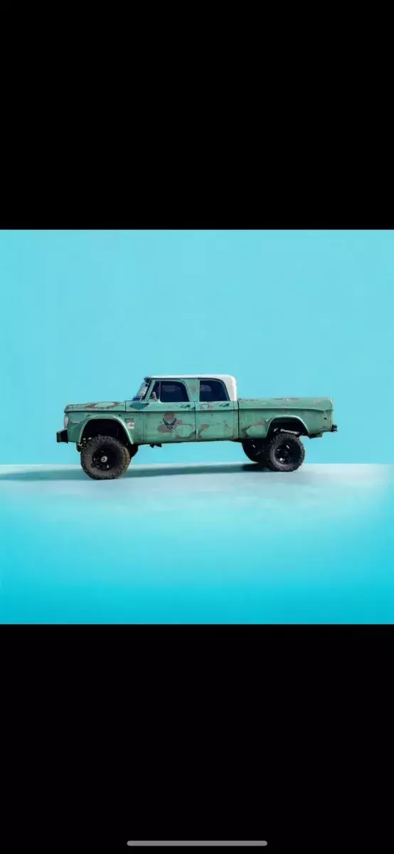 1970 Dodge Power Wagon Pickup Green 1970 Dodge Power Wagon