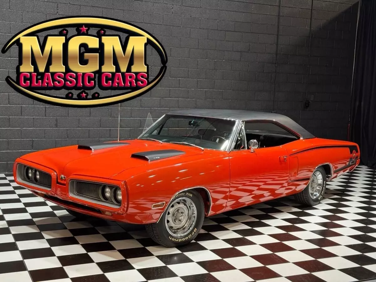 1970 Dodge Super Bee 440 6 PACK RAMCHARGER V CODE PISTOL GRIP