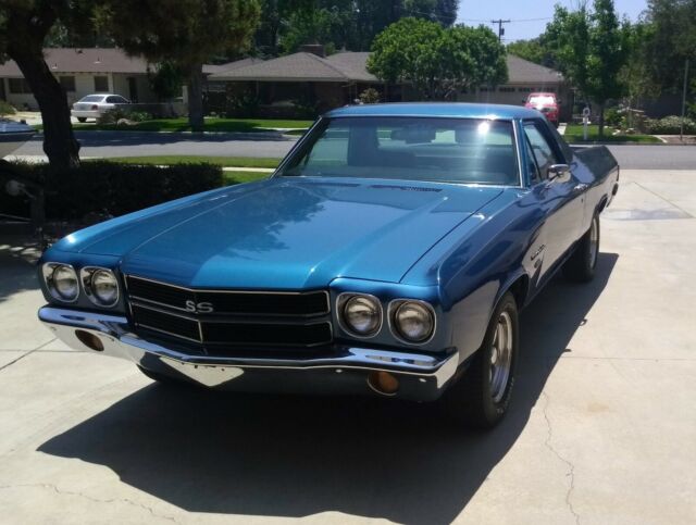 1970 El Camino 350/300 hp p/s, p/b,a/c th350 trans, engine numbers match 1970 Chevrolet El Camino custom