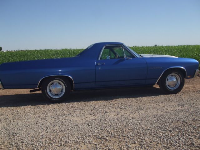 1970 El Camino L48, 350 Cu.In.,Muncie 4 speed M20, 12 bolt positraction 1970 Chevrolet El Camino