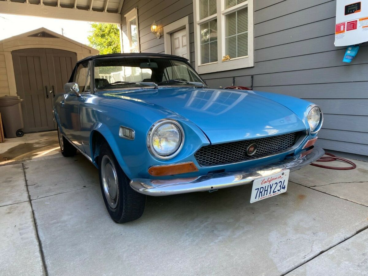 1970 Fiat 124 Sport Spider 1600 Convertible 1970 Fiat 124 Spider SPIDER