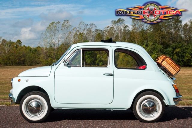 1970 Fiat 500 110F Model L Berlina Scioneri 1970 Other Makes G80 Fiat 500 110F Model L