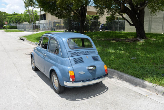 1970 Fiat 500 RAGTOP Rare Color Combo SEE VIDEO!!! - photo 7