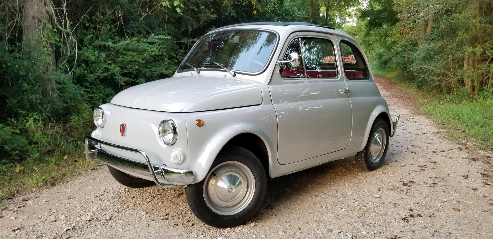1970 Fiat 500L (Lusso): 499cm3, 4 Speed, Luggage Rack, Very Low Mileage, Origina 1970 Fiat 500L Lusso