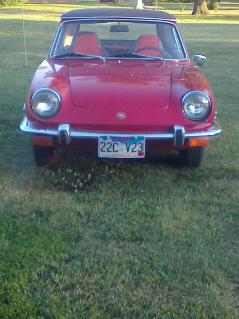 1970 Fiat 850 Spider Bertone Convert W/HT - photo 2