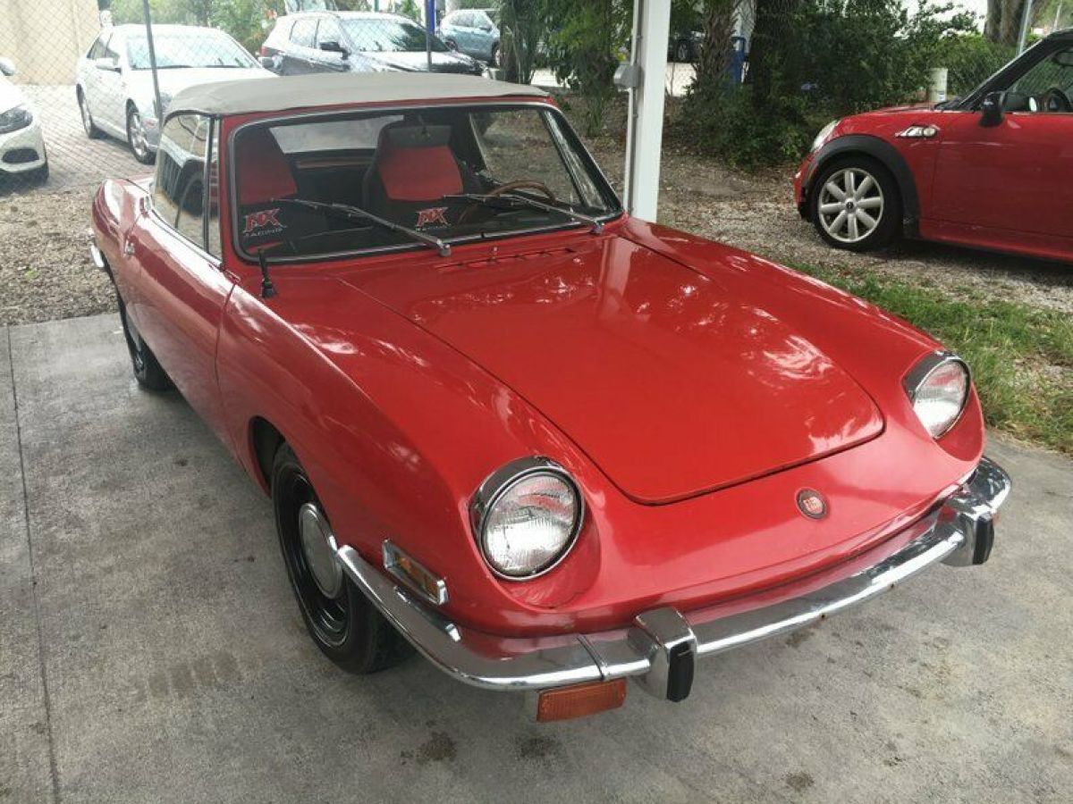 1970 Fiat 850 SPORT SPIDER 903cc CONVERTIBLE CONVERTIBLE/ CLEAN TITLE