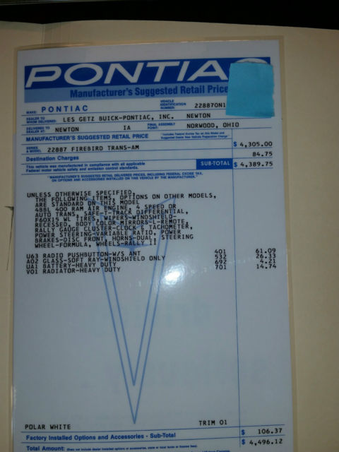 1970 Pontiac Firebird Trans AM - photo 8