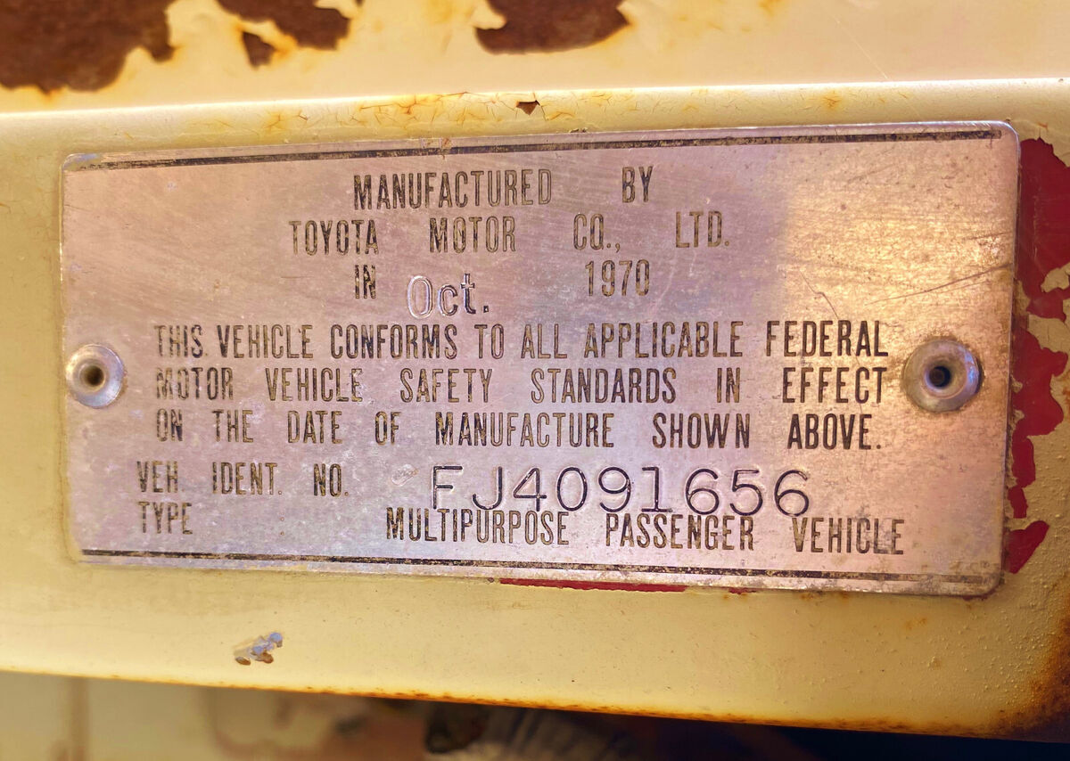 1970 Toyota Land Cruiser FJ40 Rolling Chassis Project Builder - photo 8