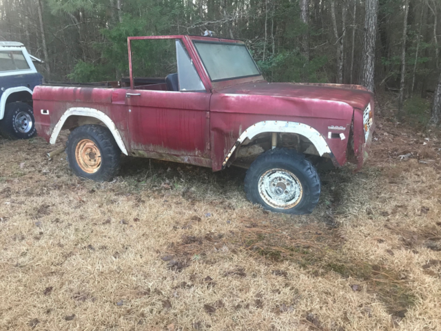 1970 FORD Bronco Half Cab U14 1970 Ford Bronco