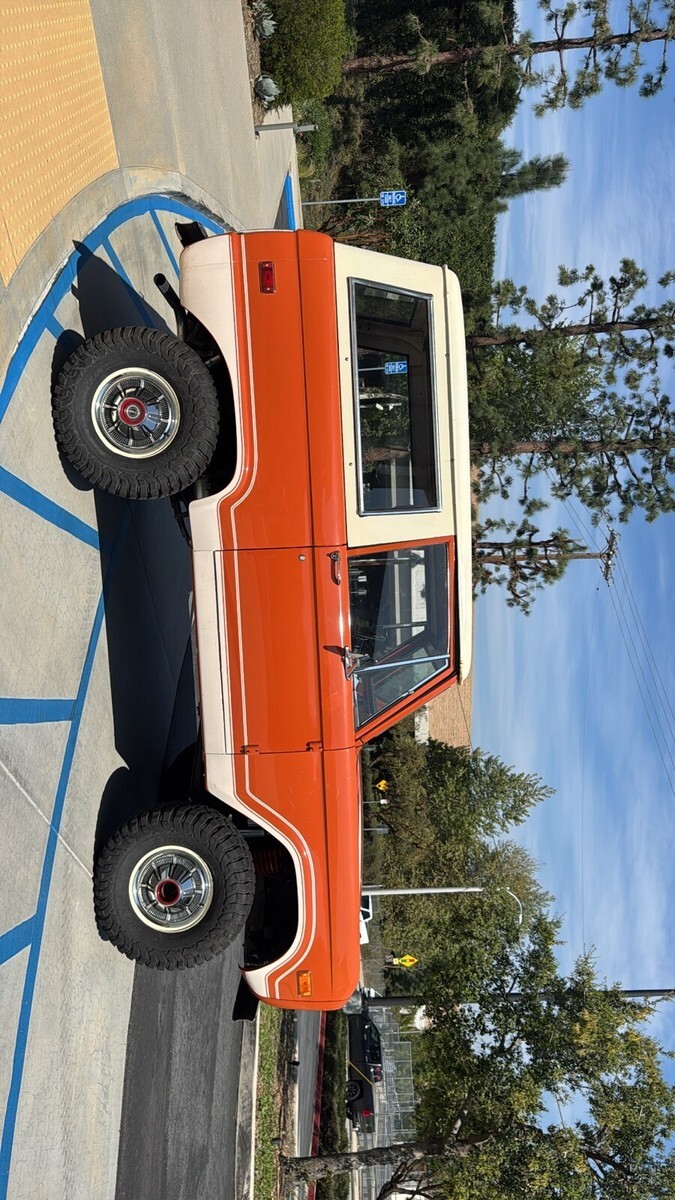 1970 Ford Bronco Orange - photo 4