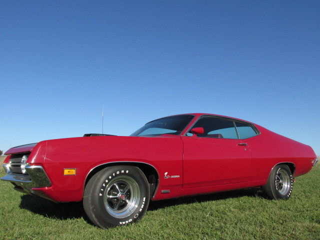 1970 FORD COBRA JET TORINO 429 4 SPD RED/RED #'S MATCH ENG, TRANS, REAREND 1970 Ford Torino
