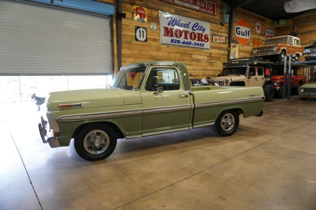 1970 Ford F-100 Ranger XLT 0 Miles Green Regular Cab 302 V8 Automatic 1970 Ford F-100 Ranger XLT