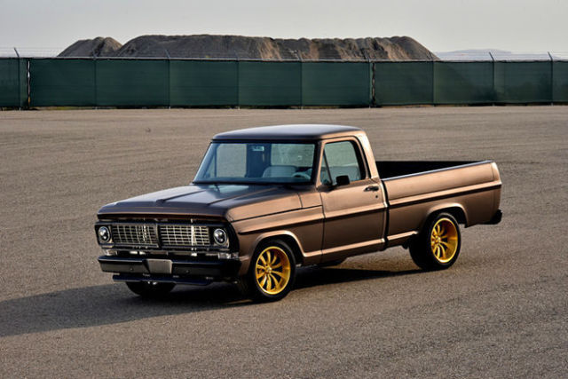 1970 Ford F-100 Satin Dream Short Bed Pick Up Truck 5 Speed Tremec T5 5.0L 1970 Ford F-100