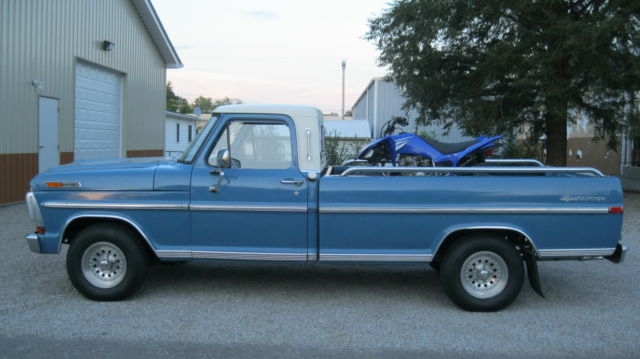 1970 Ford F-100 Sport Custom with 302 All Original Motor, 98,000 Original Miles 1970 Ford F-100