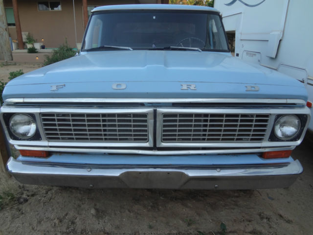 1970 Ford F-100 XLT Ranger Pickup Truck 1970 Ford F-100