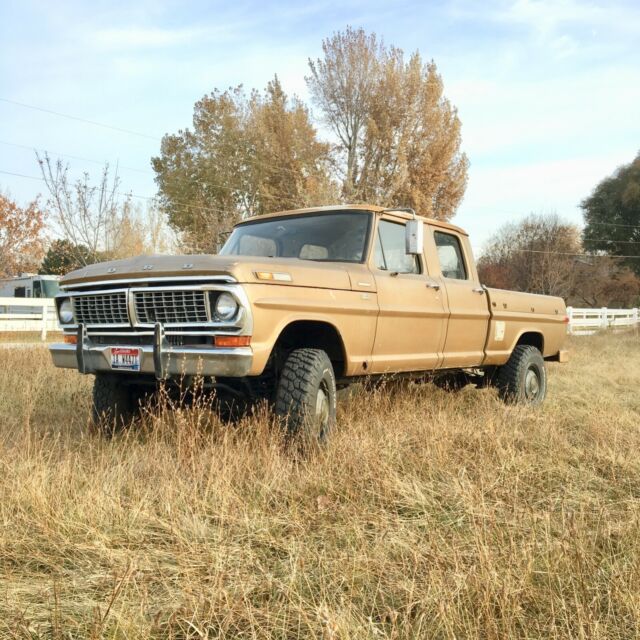 1970 Ford F-250 Crew Cab 4WD 1970 Ford F-250