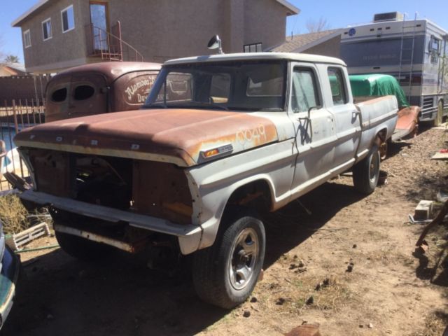 1970 Ford F-250 Crew Cab Short Bed 4X4 Factory High Boy! 1970 Ford F-250
