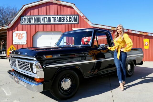 1970 Ford F100 Ranger 302 Small Block V8 3 Speed Manual Trans Quality Resto 1970 Ford F100