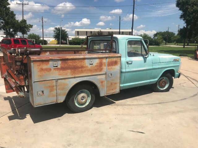 1970 Ford F100 Rare Sears Roebuck Short Bed Utility Truck 1970 Ford F-100 Custom