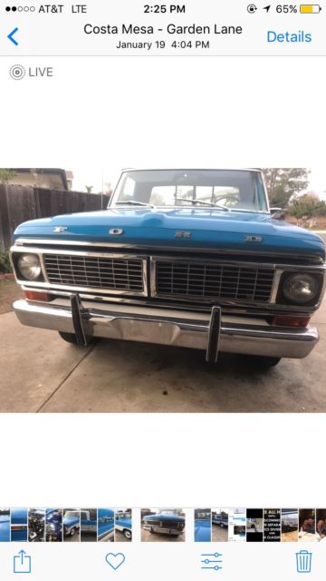 1970 Ford F-100 Ranger - photo 2