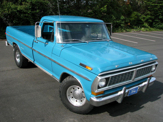 1970 Ford F250 4x2 - DOCUMENTED 1 OWNER - ORIGINAL TITLE; CLEAN & READY TO GO !! 1970 Ford F-250 Sport Custom