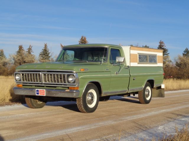 1970 Ford F250 F 250 Sport Custom Camper Special western survivor barn find NR 1970 Ford F-250 Sport Custom