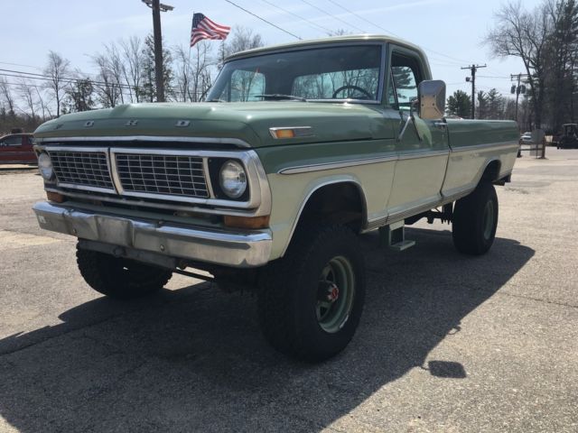 1970 Ford F250 Ranger 4x4 V8 360 Straight From California! Great Looking Driver! 1970 Ford F-250