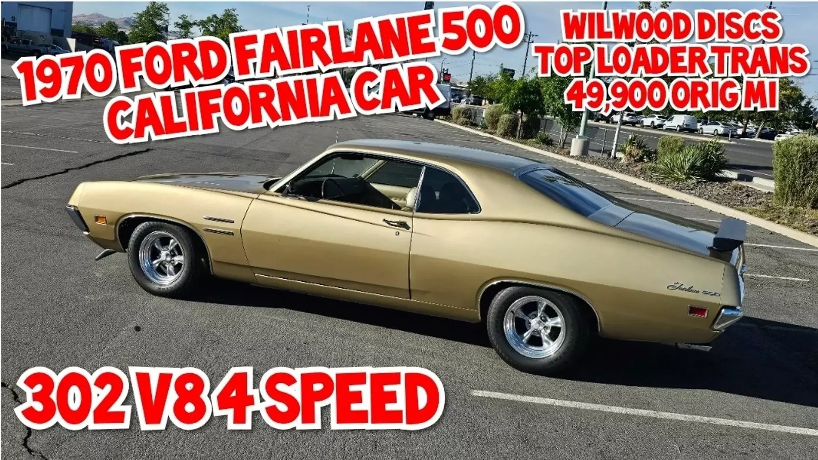 1970 Ford Fairlane 500 FREE SHIPPING WITH BUY IT NOW!!