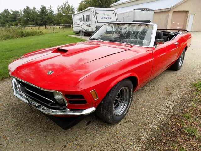 1970 FORD MUSTANG 302 AUTOMATIC CONVERTIBLE....REBUILT MOTOR 1970 Ford Mustang 302 Convertible