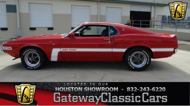 1970 Ford Mustang 582 Miles Red Fastback 390 CID V8 4-Speed Manual 1970 Ford Mustang