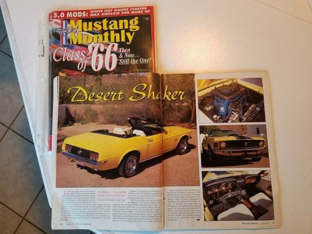 1970 Ford Mustang 76B Deluxe Convertible - photo 10