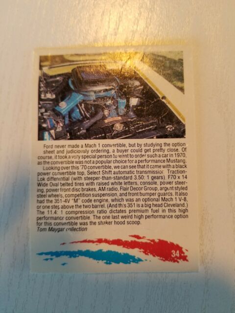 1970 Ford Mustang 76B Deluxe Convertible - photo 12