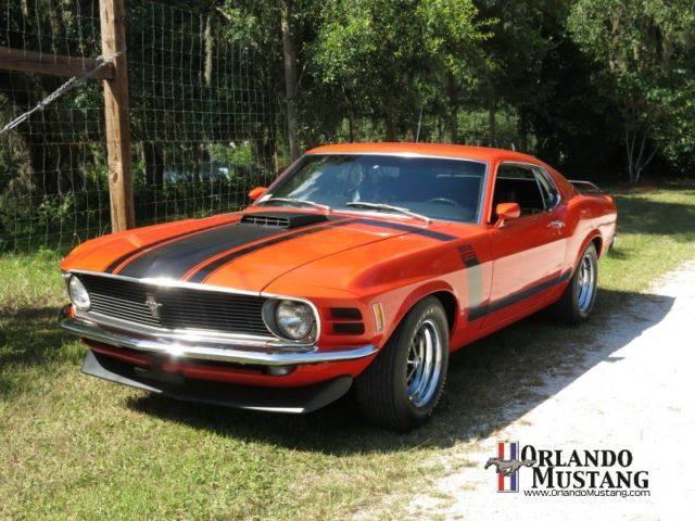 1970 Ford Mustang Boss 302 4 Speed Shaker Fastback Original Engine Transmission 1970 Ford Mustang