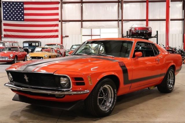 1970 Ford Mustang Boss 302 58068 Miles Calypso Coral Fastback 302cid V8 5 Speed 1970 Ford Mustang Boss 302