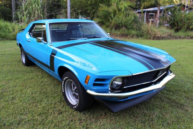 1970 Ford Mustang Boss 302 Clone Grabber Blue 90+ HD Pictures - photo 6